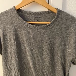 Madewell cotton rib-crewneck tee